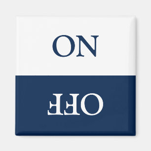 Aimant Lave-vaisselle Lave-linge bleu blanc