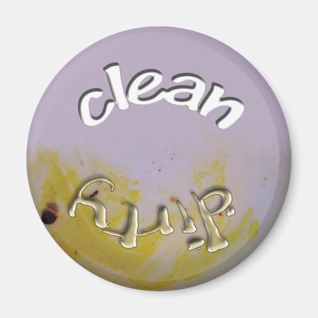 Aimant Lave-vaisselle - Lave-vaisselle Magnet. (Devant)