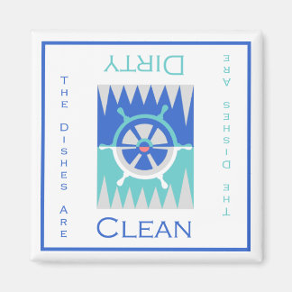 Aimant Lave-vaisselle propre ou sale