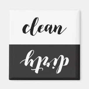 Aimant lave-vaisselle réversible propre