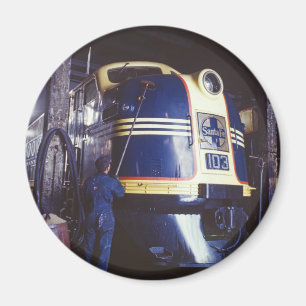 Aimant Laver la locomotive