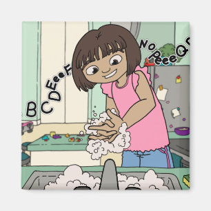 Aimant Laver les mains