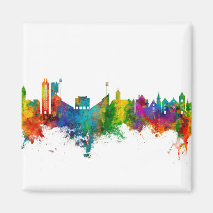 Aimant Lawrence Kansas Skyline
