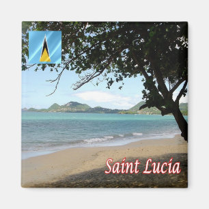 Aimant LC - Sainte-Lucie - Vigie Beach