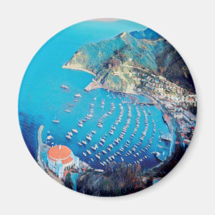 Aimant ldp PÈRE NOËL CATALINA Island - Californie - por