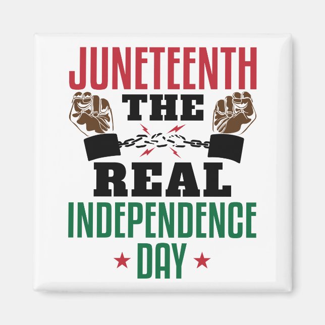 Aimant Le 11 juin, Journée de l'indépendance réelle (Devant)
