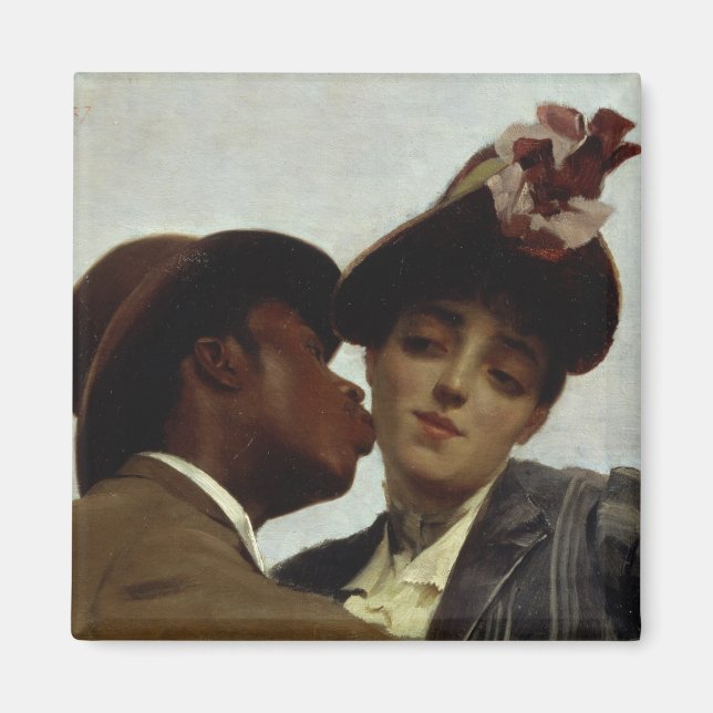 Aimant Le baiser, 1887 (Devant)
