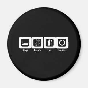 Aimant Le ballet de sommeil mangent la répétition