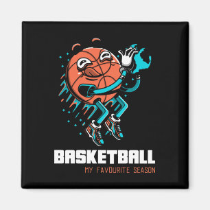 Aimant Le Basket-Ball Est Mon Favori Saison Fun