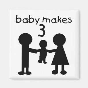 Aimant Le bébé fait 3