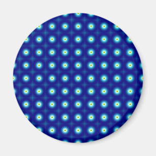 Aimant Le bleu entoure autour de l'aimant