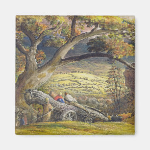 Aimant Le bois de construction Wain, c.1833-34 (la