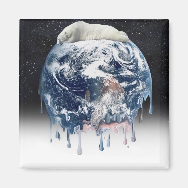 Aimant Le bras d'ours de la Terre (Devant)