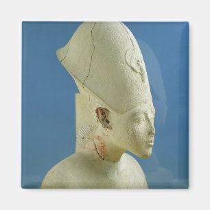Aimant Le buste d'Amenophis IV de indiquent EL-Amarna