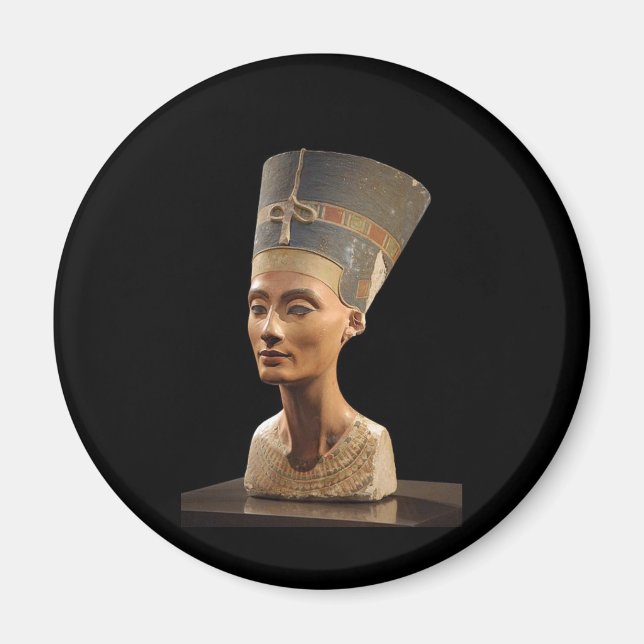Aimant Le buste de la reine Nefertiti (Devant)