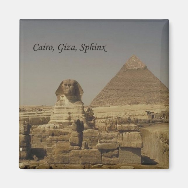 Aimant Le Caire, Gizeh, Le Sphinx (St.K.) (Devant)