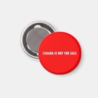 Le Canada n'est pas à vendre texte blanc rouge min