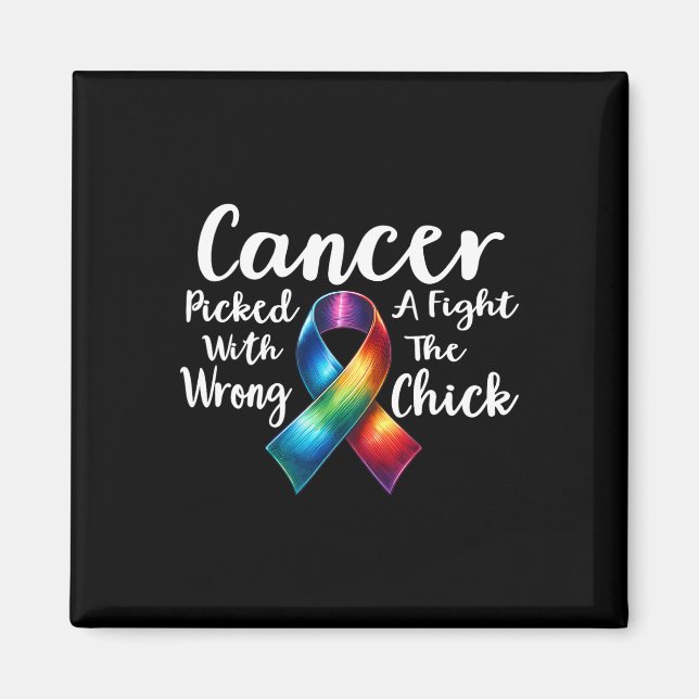 Aimant Le Cancer Du Sein A Combattu Le Mauvais Pouce (Devant)