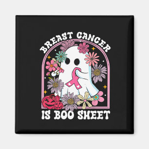 Aimant Le cancer est une feuille Boo Guerrière du cancer