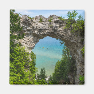 Aimant Le Canoë À Arch Rock