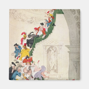 Aimant Le cas de regard fixe d'exposition, c.1800