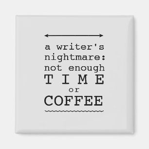 Aimant Le cauchemar d'un écrivain Texte noir 
