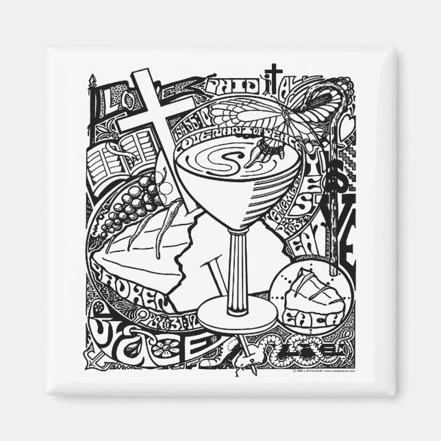 Aimant 'Le Chalice' (Devant)