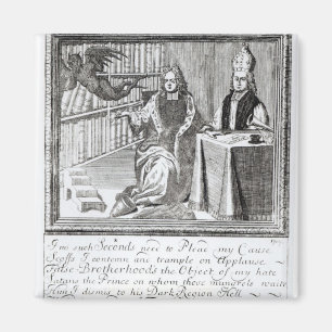 Aimant Le champion de haute église, parlant en faveur se