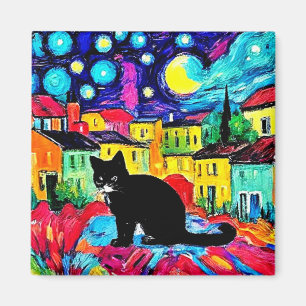 Aimant Le chat noir 3