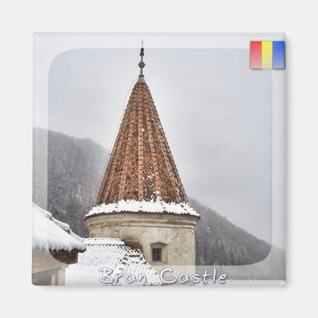 Aimant Le château de Bran (Devant)