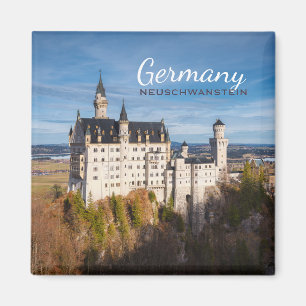 Aimant Le château de Neuschwanstein en Allemagne