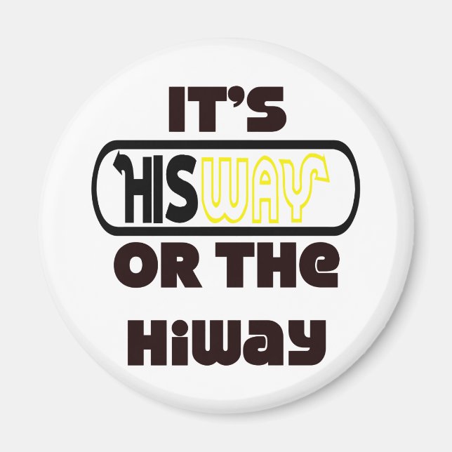 Aimant Le Chemin de Dieu chrétien (Devant)