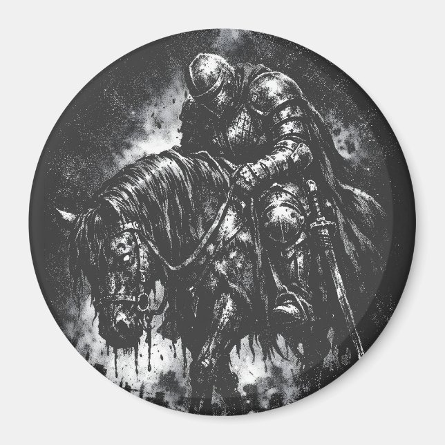 Aimant Le Chevalier Déchu par BurnsInHell (Devant)