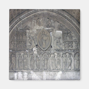 Aimant Le Christ avec deux anges et scènes de la vie de