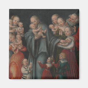 Aimant Le Christ bénissant les enfants