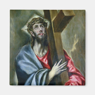 Aimant Le Christ étreignant la croix, 1600-10 (huile sur