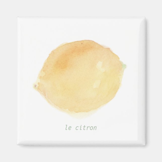 Aimant le citron (Devant)