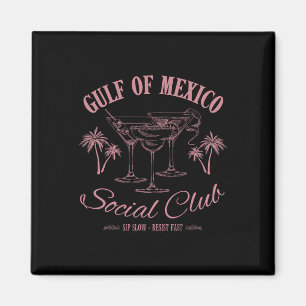 Aimant Le Club Social Du Golfe Du Mexique Résiste Souvent