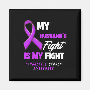 Aimant Le combat de mon mari est mon combat cancer du pan
