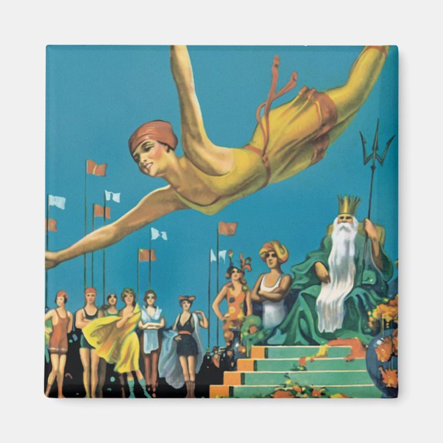 Aimant Le concours de la ville d'Atlantique (Devant)