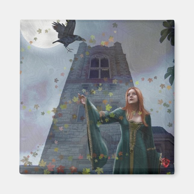 Aimant Le Corbeau (aimant) (Devant)