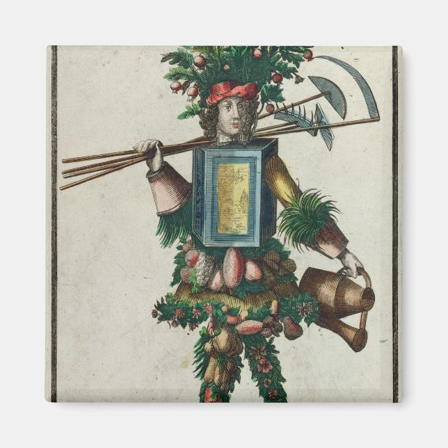 Aimant Le costume du jardinier (Devant)