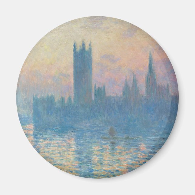 Aimant Le coucher du soleil des Chambres de Claude Monet (Devant)
