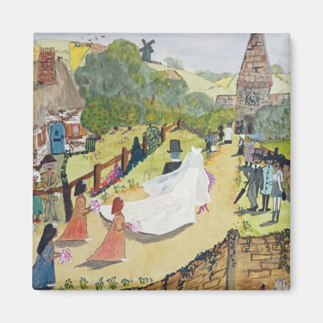 Aimant Le couple heureux (Devant)