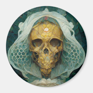 Aimant Le crâne d'abeille de drone Imaginaire Sci-Fi