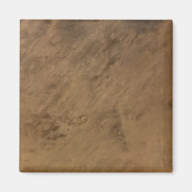 Aimant Le cratère Tenoumer en Mauritanie (Devant)