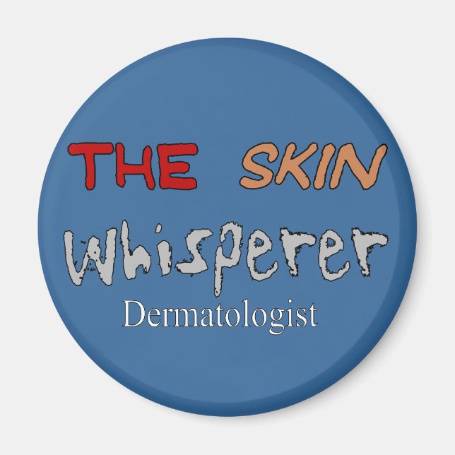 Aimant Le Dermatologue Donne Le Whisperer De La Peau (Devant)