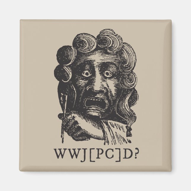 Aimant Le dilemme de la fauve (Devant)