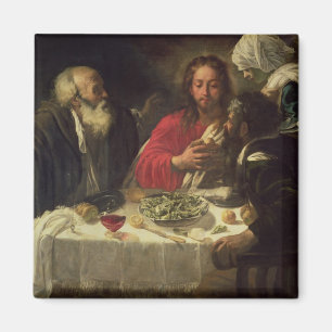 Aimant Le dîner chez Emmaus, c.1614-21
