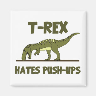 Aimant Le dinosaure de Rex de Tyrannosaurus déteste des